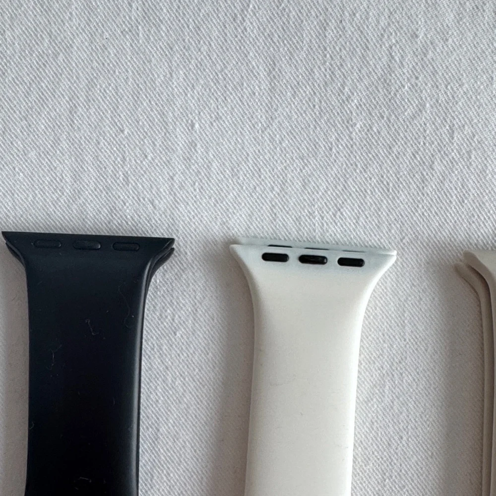 Set of Four Silicone Watch Bands